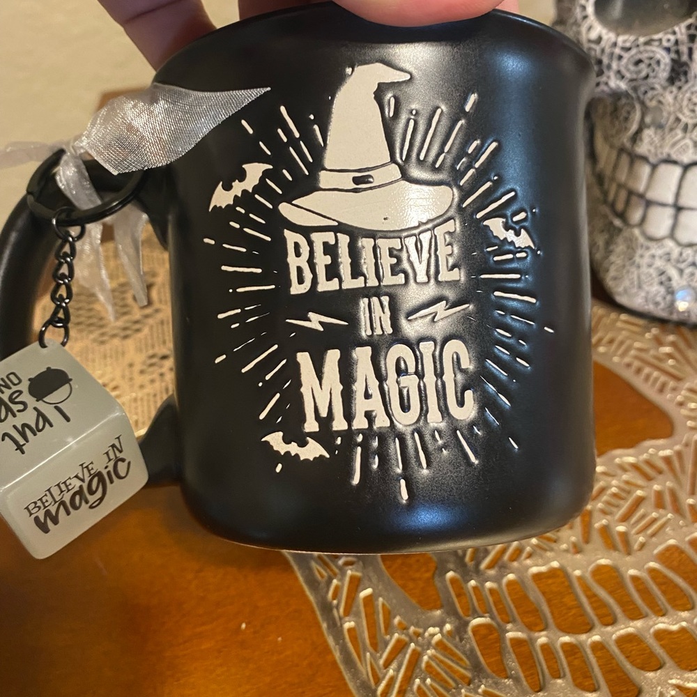 NWOT Believe in Magic Coffee Mug - Picture 3 of 10